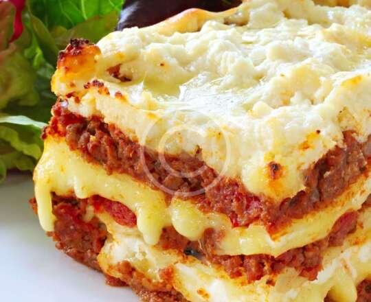 Three-Meat Special Lasagna